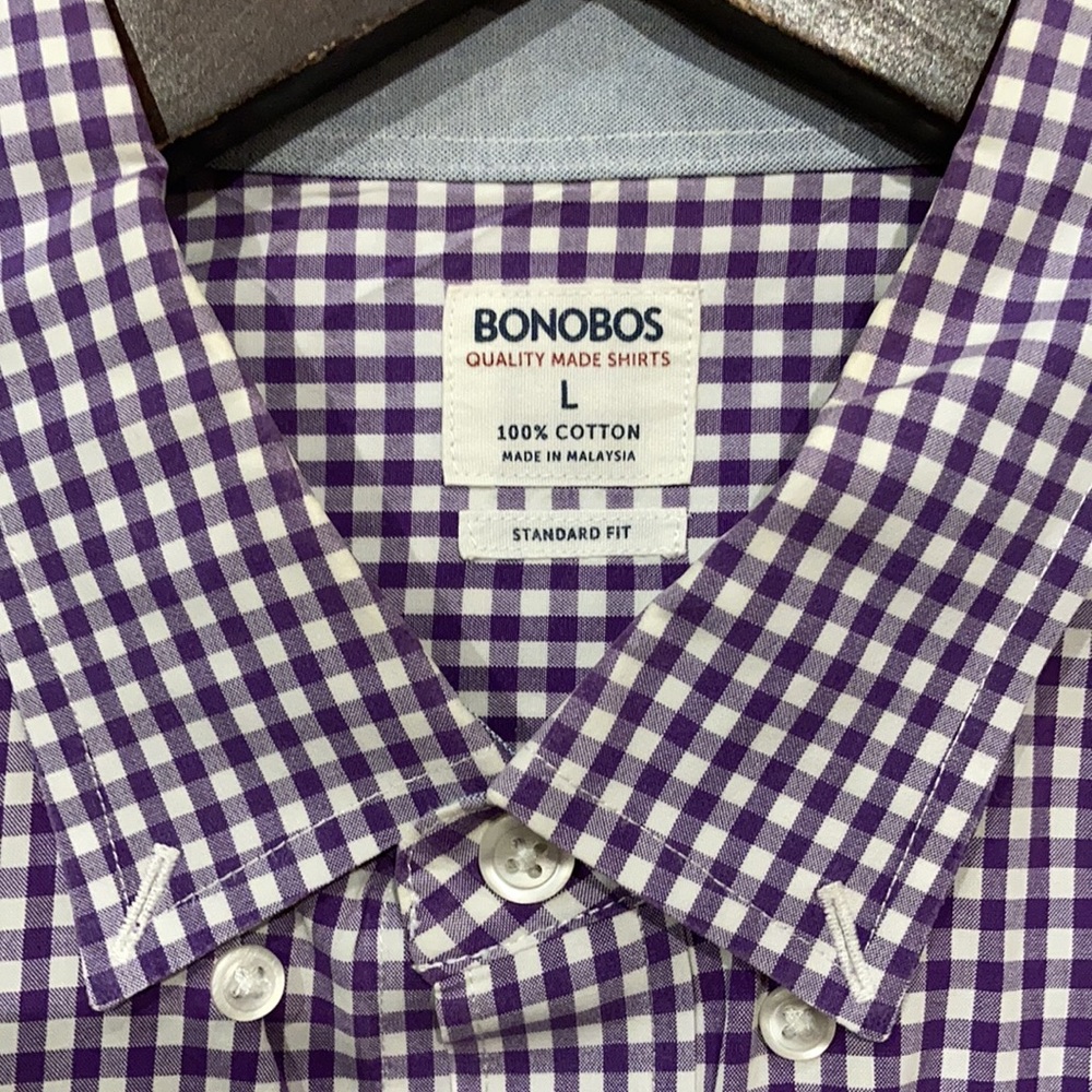 Bonobos Size L Dress Shirt - Picture 2 of 2